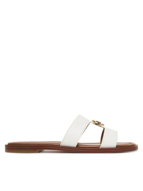 MICHAEL Michael Kors MICHAEL Michael Kors Şlapi Ering Flat 40S6ERFS2L Alb