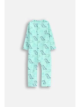 Coccodrillo Coccodrillo Pajac WC5404203PJS-031 Zielony Regular Fit