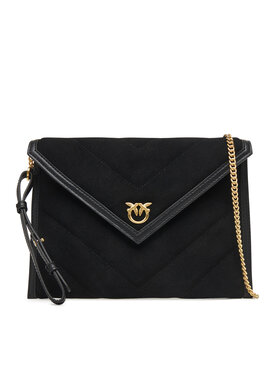 PINKO PINKO Kabelka Flat Purse Handle AI 25-26 PCPL 104820 A2JH Čierna
