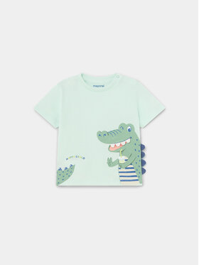 Mayoral Mayoral T-särk 1022 Roheline Regular Fit