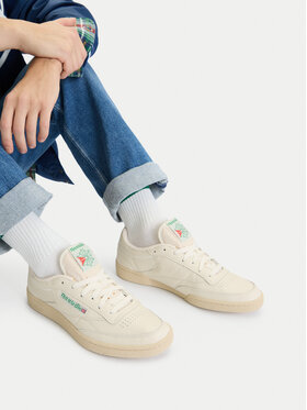 Reebok Reebok Sneakersy EO-CLUB C 85 VINTAGE 100000317 Krémová
