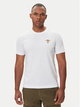 Aeronautica Militare Aeronautica Militare T-shirt 252TS1580UJ00372 Bijela Regular Fit