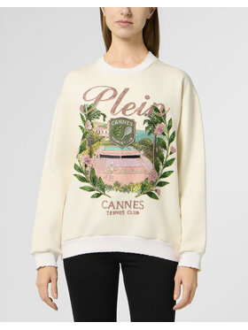 PHILIPP PLEIN PHILIPP PLEIN Felpa 30525 Bianco Regular Fit