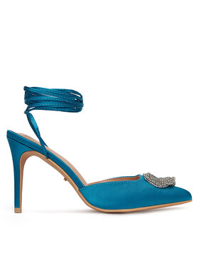 DeeZee DeeZee Pantofi cu toc subțire ZALFA5304-23 Albastru