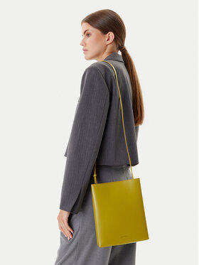 Calvin Klein Calvin Klein Torebka Line Ns Crossbody Lth Bag LV04F3005G Zielony