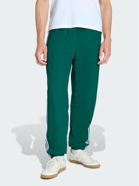 adidas adidas Spodnie dresowe FIREBIRD WOVEN Zielony Regular Fit