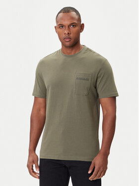 Napapijri Napapijri T-Shirt S-Fanes NP0A88SE Grün Regular Fit
