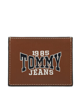 Tommy Jeans Tommy Jeans Pouzdro na kreditní karty Tjm Leather Cc Holder AM0AM11427 Hnědá