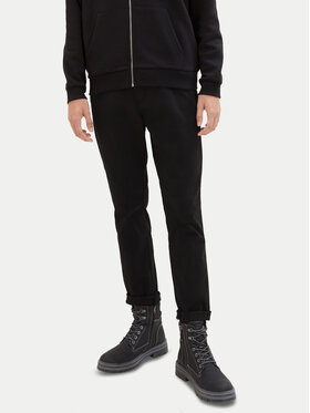 Tom Tailor Denim Tom Tailor Denim Παντελόνι chino 1008253 Μαύρο Slim Fit