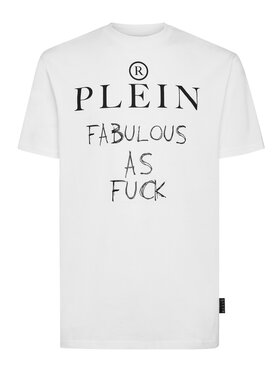 PHILIPP PLEIN PHILIPP PLEIN T-shirt 2833 Bianco Regular Fit
