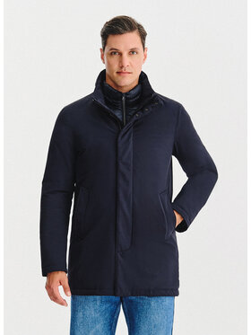 Pako Lorente Pako Lorente Kurtka przejściowa P25WF-5X-013 Granatowy Classic Fit