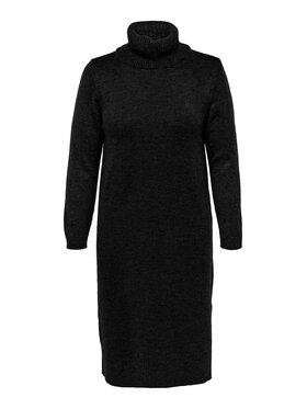 ONLY Carmakoma ONLY Carmakoma Rochie tricotată 15283137 Negru Box Fit