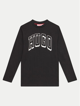 HUGO Hugo Μπλουζάκι G00148 D Μαύρο Regular Fit