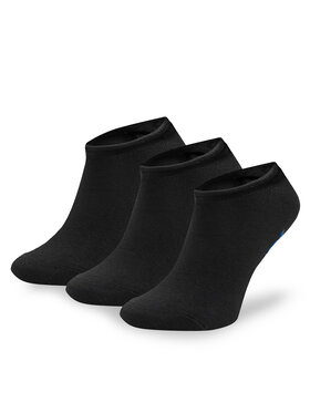 Reebok Reebok Σετ 3 ζευγάρια κοντές κάλτσες unisex R0253-SS24 (3-pack) Μαύρο