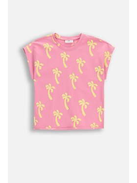 Coccodrillo Coccodrillo T-Shirt WC6143203WGK-007 Różowy Regular Fit