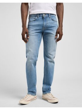 Lee Lee Jeansy DAREN ZIP FLY Niebieski Straight Fit