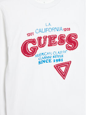 Guess Set Majica I Hlače N4YG10 K8HM3 Bijela Regular Fit