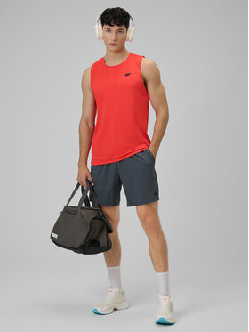 4F 4F Szorty sportowe VICTORY PACK Szary ciemny Regular Fit