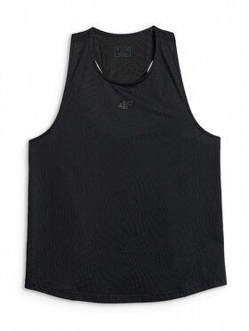 4F 4F Koszulka techniczna SOLAR PUNK Czarny Loose Fit