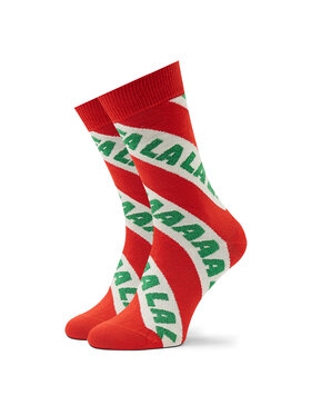 Happy Socks Happy Socks Ponožky Vysoké Unisex FAL01-4300 Červená