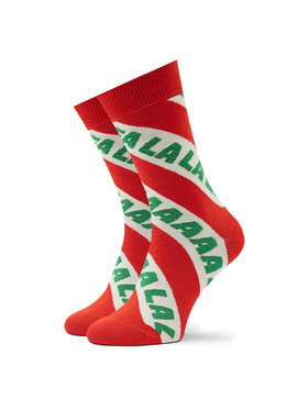 Happy Socks Happy Socks Unisex Magasszárú Zokni FAL01-4300 Piros