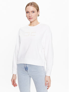 Elisabetta Franchi Elisabetta Franchi Sweatshirt MD-001-31E2-V280 Blanc Regular Fit