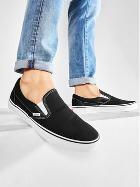 Vans Tenis Superge Classic Slip-On VN-0EYEBLK Črna