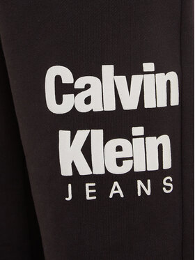 Calvin Klein Jeans Donji Dio Trenerke IB0IB01816 Crna Regular Fit