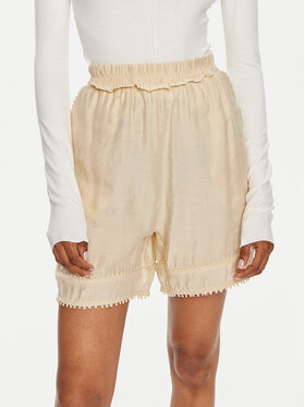 Munthe Munthe Stoffshorts Ohimo 242140224232 Beige Loose Fit