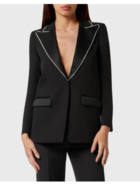 PHILIPP PLEIN PHILIPP PLEIN Marynarka 2951 Czarny Loose Fit