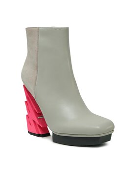United Nude United Nude Botki Glam Square 1075079816 Biały