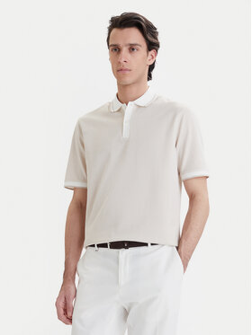 Bugatti Bugatti Polo majica 8150-75112C Écru Regular Fit