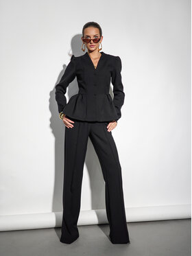 LilaLou LilaLou Marynarka Elise Czarny Slim Fit