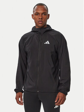 adidas adidas Giacca da corsa Adi365 Running Essentials JZ7782 Nero Regular Fit