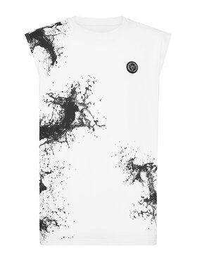 Plein Sport Plein Sport Smanicato 28361 Bianco Regular Fit