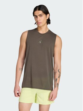 adidas adidas Koszulka techniczna 164486 Zielony Regular Fit