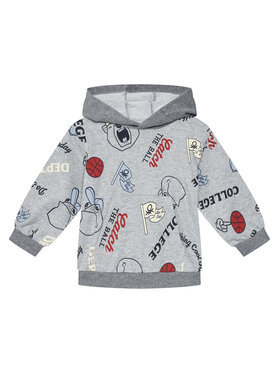 United Colors Of Benetton United Colors Of Benetton Mikina 3X7YG2017 Šedá Relaxed Fit