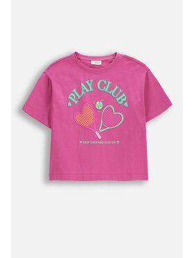 Coccodrillo Coccodrillo T-Shirt WC6143202JGK-007 Różowy Regular Fit