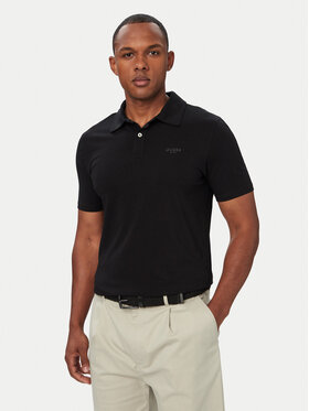 Guess Guess Polo M6YP07 K4104 Μαύρο Slim Fit