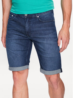 KARL LAGERFELD KARL LAGERFELD Pantaloncini di jeans 265820 532833 Blu scuro Regular Fit