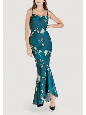 Rinascimento Rinascimento Φόρεμα καθημερινό CFC0125298003 Πράσινο Egg Fit