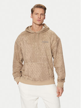 Guess Guess Majica dugih rukava Z5RQ16 K9YI1 Bež Regular Fit