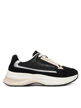 Tommy Hilfiger Tommy Hilfiger Sneakers Th Sporty Chic Runner FW0FW09187 Negru