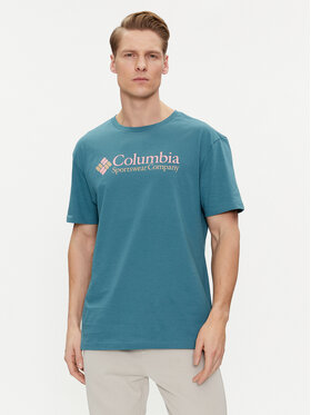 Columbia Columbia Tricou Csc Basic Logo™ 1680053 Verde Regular Fit