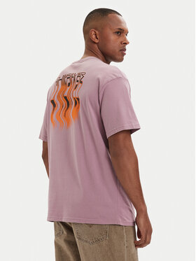 Quiksilver Quiksilver Тишърт Elderberry EQYZT08200 Виолетов Regular Fit