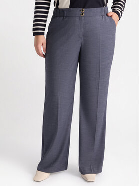 Fiorella Rubino Fiorella Rubino Pantaloni di tessuto P102T004741N034 Blu Slim Fit