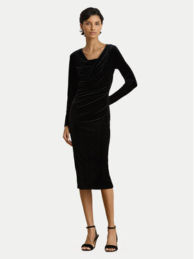 LAUREN RALPH LAUREN LAUREN RALPH LAUREN Sukienka koktajlowa 200B27415001 Czarny Regular Fit