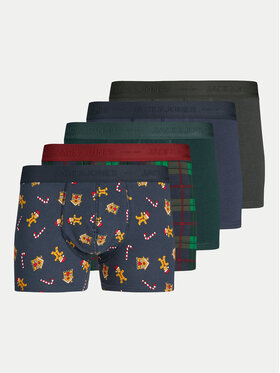 Jack&Jones Jack&Jones Set od 5 pari bokserica Xmas 12266614 Šarena