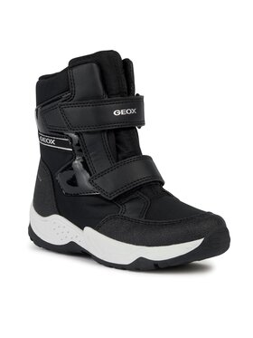 Geox Geox Śniegowce J Sentiero Girl B Ab J36FVD 0FU54 C9999 S Czarny