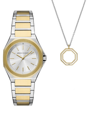Armani Exchange Armani Exchange Zegarek AX7161SET Złoty